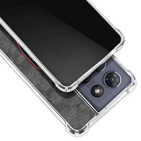 NBA Cleveland Cavaliers Dark Rust Moto G 5G (2025) Clear Case