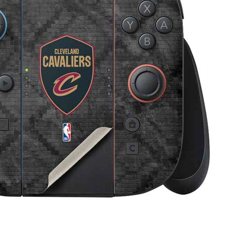 NBA Cleveland Cavaliers Dark Rust Nintendo Switch 2 (2025) Joy-Con Controller Skin
