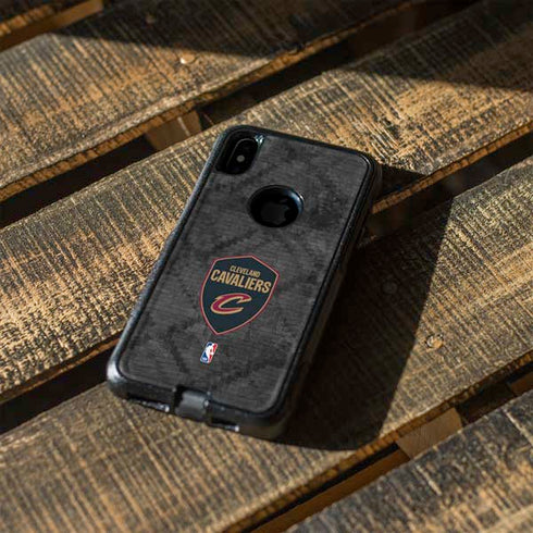 NBA Cleveland Cavaliers Dark Rust Otterbox Commuter iPhone Skin