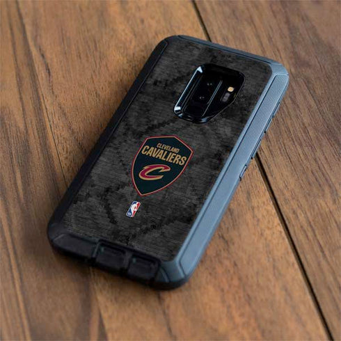 NBA Cleveland Cavaliers Dark Rust Otterbox Defender Galaxy Skin
