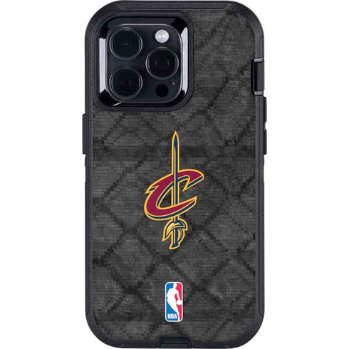 NBA Cleveland Cavaliers Dark Rust Otterbox Defender iPhone Skin