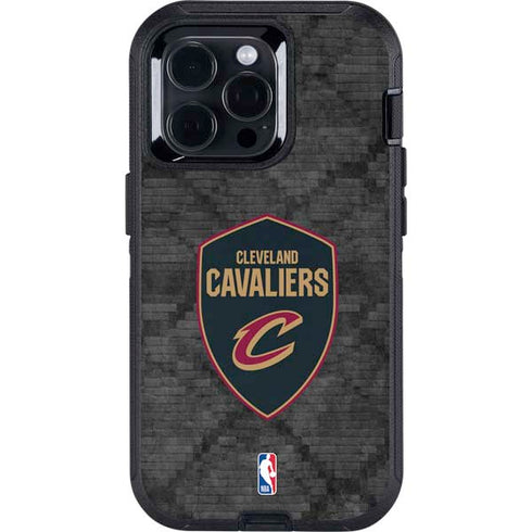NBA Cleveland Cavaliers Dark Rust Otterbox Defender iPhone Skin