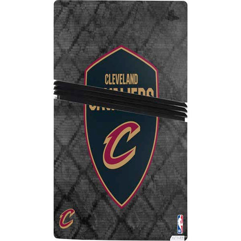 NBA Cleveland Cavaliers Dark Rust PS5 Pro Console Skin