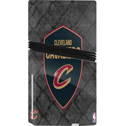 NBA Cleveland Cavaliers Dark Rust PS5 Pro Disk Bundle Skin