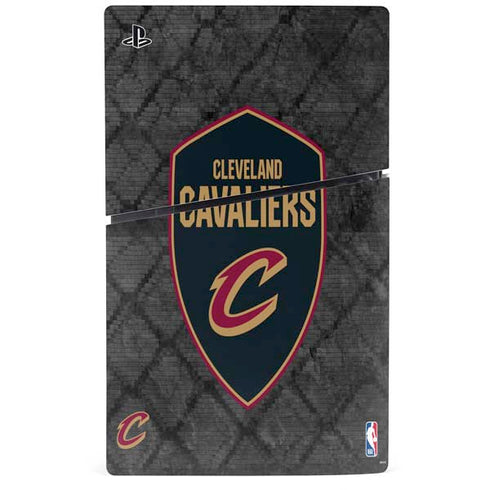 NBA Cleveland Cavaliers Dark Rust PS5 Slim Digital Edition Console Skin
