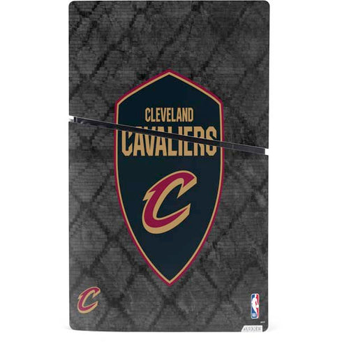 NBA Cleveland Cavaliers Dark Rust PS5 Slim Digital Edition Console Skin
