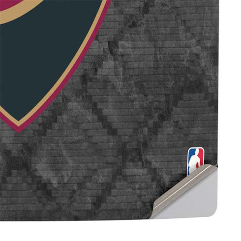 NBA Cleveland Cavaliers Dark Rust PS5 Slim Digital Edition Console Skin