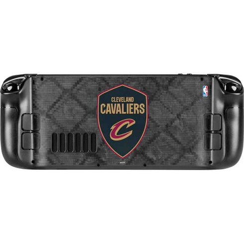 NBA Cleveland Cavaliers Dark Rust Steam Deck Handheld Gaming Computer OLED Skin