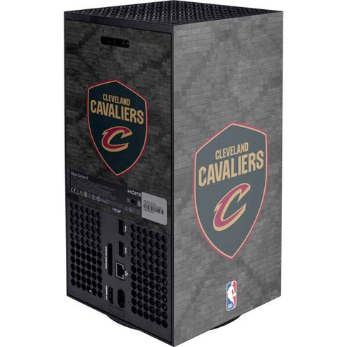 NBA Cleveland Cavaliers Dark Rust XBox Series X Digital Edition Console Skin