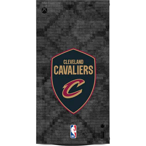 NBA Cleveland Cavaliers Dark Rust XBox Series X Digital Edition Console Skin