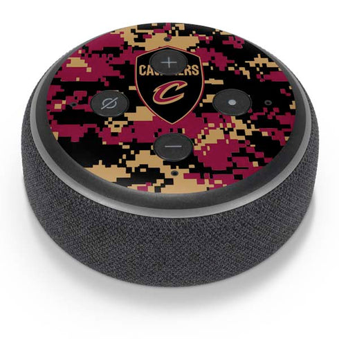 NBA Cleveland Cavaliers Digi Camo Amazon Echo Dot Skin