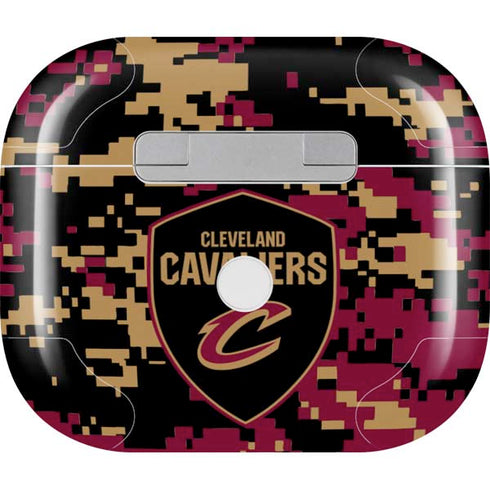 NBA Cleveland Cavaliers Digi Camo Apple AirPods (3rd Gen 2021) Skin