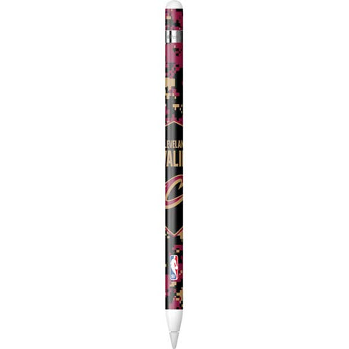 NBA Cleveland Cavaliers Digi Camo Apple Pencil (1st Gen, 2017) Skin