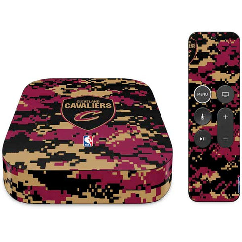 NBA Cleveland Cavaliers Digi Camo Apple TV Skin