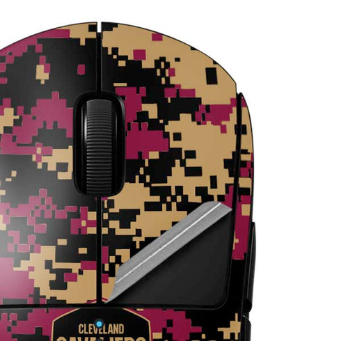 NBA Cleveland Cavaliers Digi Camo G Pro Wireless Gaming Mouse Skin