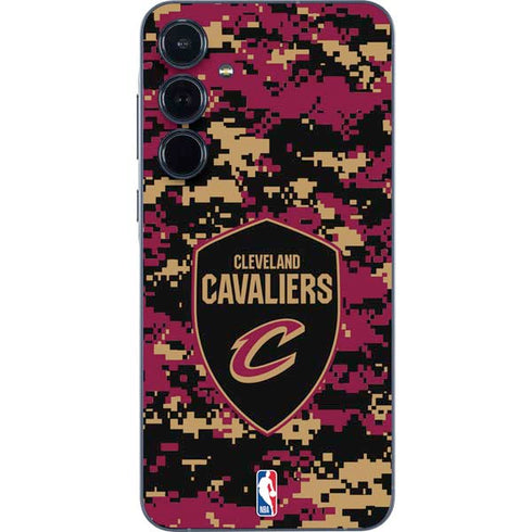 NBA Cleveland Cavaliers Digi Camo Galaxy A35 5G Skin