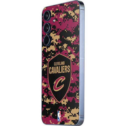 NBA Cleveland Cavaliers Digi Camo Galaxy A35 5G Skin