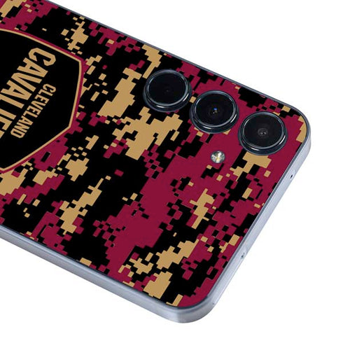NBA Cleveland Cavaliers Digi Camo Galaxy A55 5G Skin