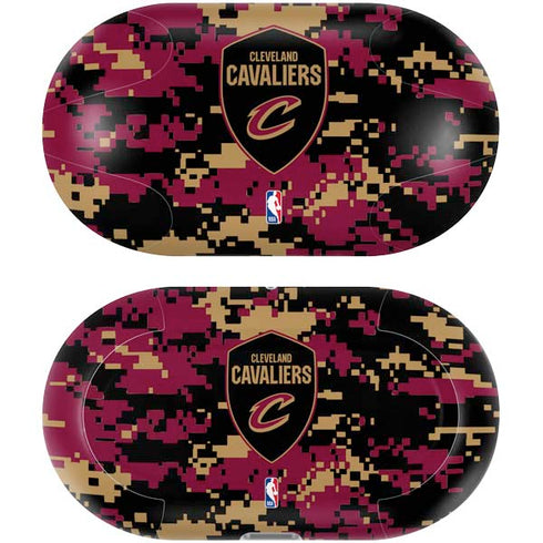 NBA Cleveland Cavaliers Digi Camo Galaxy Buds Plus Skin
