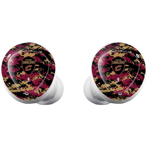 NBA Cleveland Cavaliers Digi Camo Galaxy Buds Plus Skin