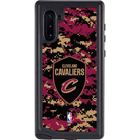 NBA Cleveland Cavaliers Digi Camo Galaxy Cases