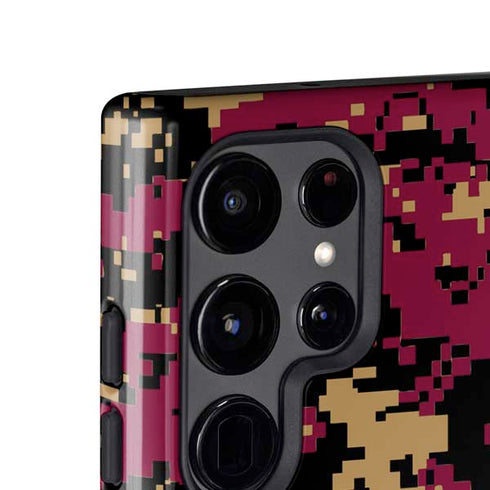 NBA Cleveland Cavaliers Digi Camo Galaxy S23 Ultra Pro Case