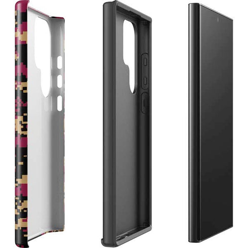 NBA Cleveland Cavaliers Digi Camo Galaxy S23 Ultra Pro Case
