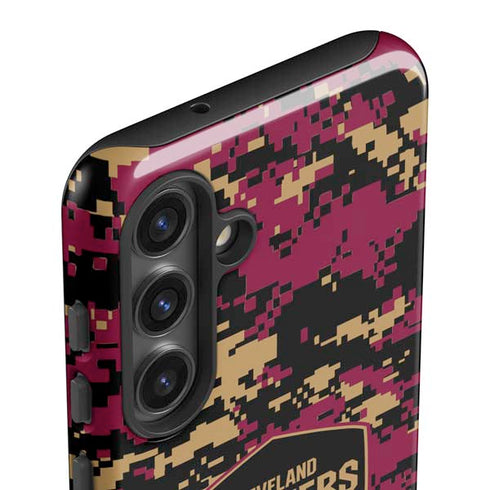 NBA Cleveland Cavaliers Digi Camo Galaxy S25 Impact Case