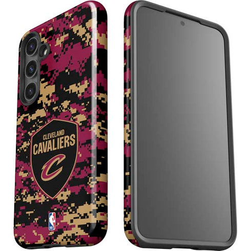 NBA Cleveland Cavaliers Digi Camo Galaxy S25 Impact Case