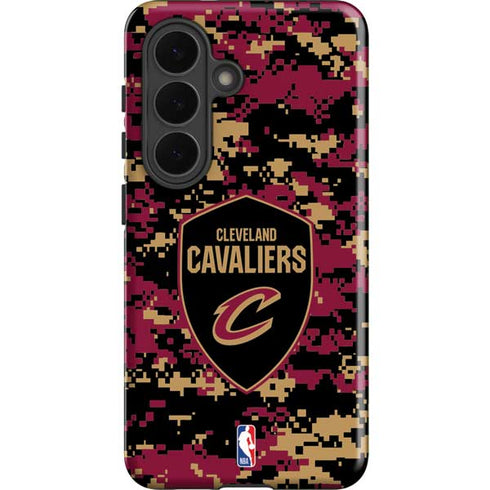 NBA Cleveland Cavaliers Digi Camo Galaxy S26 Plus Impact Case