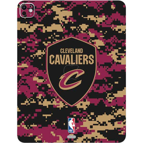 NBA Cleveland Cavaliers Digi Camo iPad Pro 13in M4 (2024) Skin