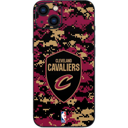 NBA Cleveland Cavaliers Digi Camo iPhone Skins