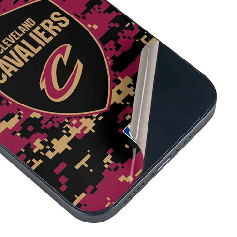 NBA Cleveland Cavaliers Digi Camo iPhone Skins