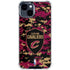 NBA Cleveland Cavaliers Digi Camo iPhone 15 Clear Case