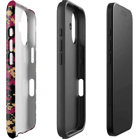 NBA Cleveland Cavaliers Digi Camo iPhone 16 Impact Case