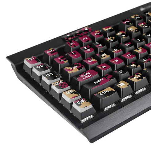 NBA Cleveland Cavaliers Digi Camo K95 RGB PLATINUM Mechanical Gaming Keyboard Skin