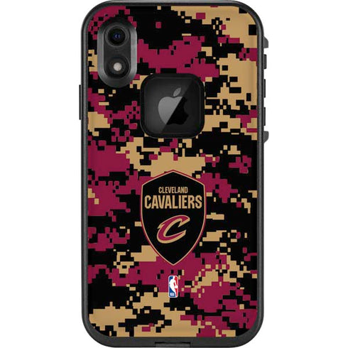 NBA Cleveland Cavaliers Digi Camo LifeProof Fre iPhone Skin