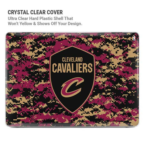 NBA Cleveland Cavaliers Digi Camo MacBook Pro 14in (2021-24) Case plus Skin