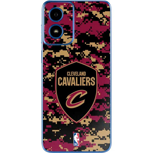 NBA Cleveland Cavaliers Digi Camo Moto G Play 4G (2024) Skin