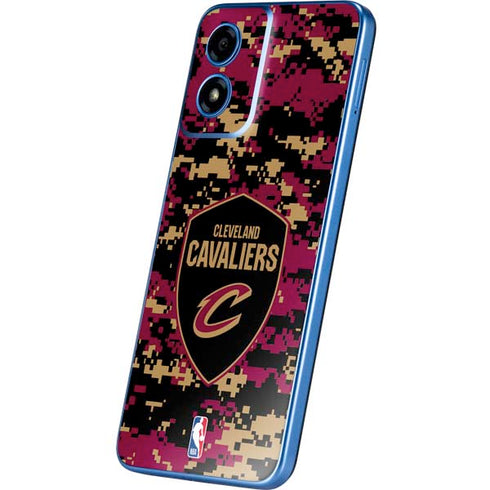 NBA Cleveland Cavaliers Digi Camo Moto G Play 4G (2024) Skin