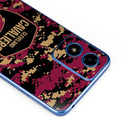 NBA Cleveland Cavaliers Digi Camo Moto G Play 4G (2024) Skin