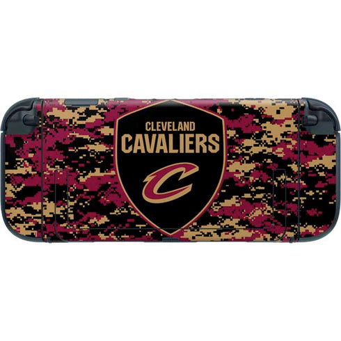 NBA Cleveland Cavaliers Digi Camo Nintendo Switch 2 (2025) with Joy-Con Skin