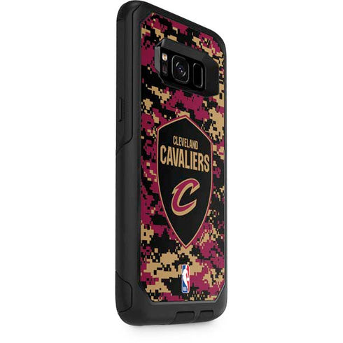 NBA Cleveland Cavaliers Digi Camo Otterbox Commuter Galaxy Skin