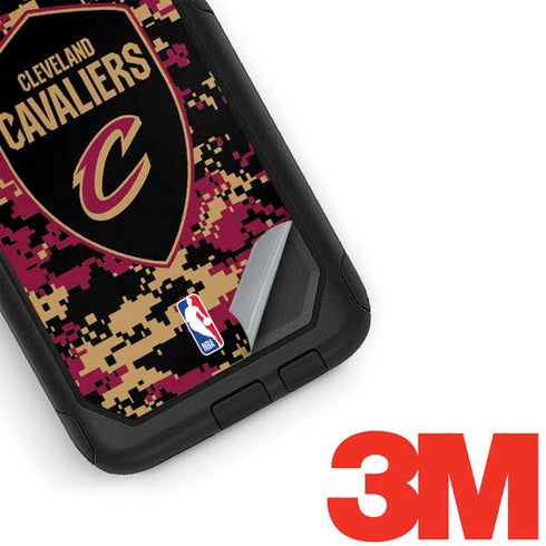 NBA Cleveland Cavaliers Digi Camo Otterbox Commuter Galaxy Skin