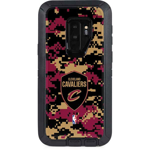 NBA Cleveland Cavaliers Digi Camo Otterbox Defender Galaxy Skin