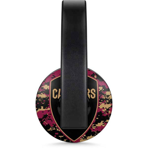 NBA Cleveland Cavaliers Digi Camo PlayStation 4 Gold Wireless Headset Skin
