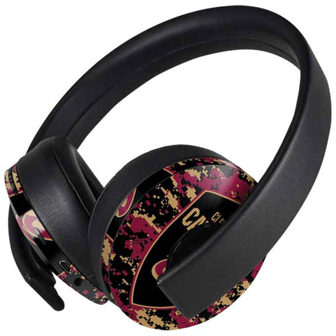 NBA Cleveland Cavaliers Digi Camo PlayStation 4 Gold Wireless Headset Skin
