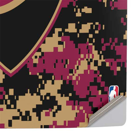 NBA Cleveland Cavaliers Digi Camo PS5 Pro Console Skin