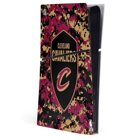 NBA Cleveland Cavaliers Digi Camo PlayStation PS5 Skins