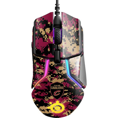 NBA Cleveland Cavaliers Digi Camo SteelSeries Rival 600 Gaming Mouse Skin